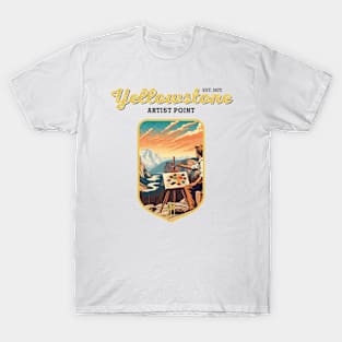 USA - NATIONAL PARK - YELLOWSTONE - Yellowstone Artists Point -26 T-Shirt